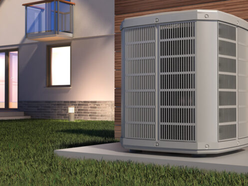 An outdoor air conditioning unit